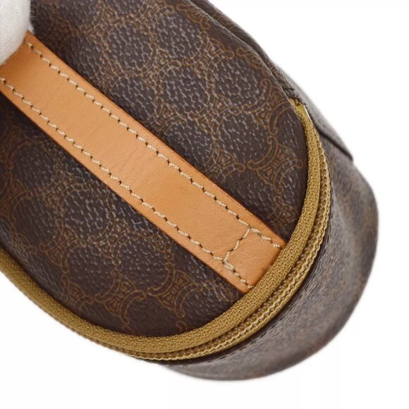 Celine Brown Macadam Vanity Handbag M 16 1 183020 - Picture 4 of 7